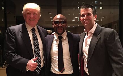 Donald Trump y Mayweather, juntos en Nueva York