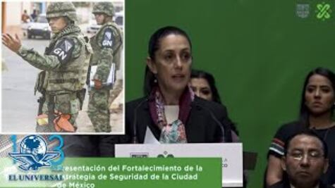 “Bienvenida la Guardia Nacional”, operará en 8 alcaldías: Sheinbaum