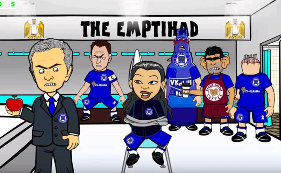 Se burlan de Mourinho y Eva Carneiro