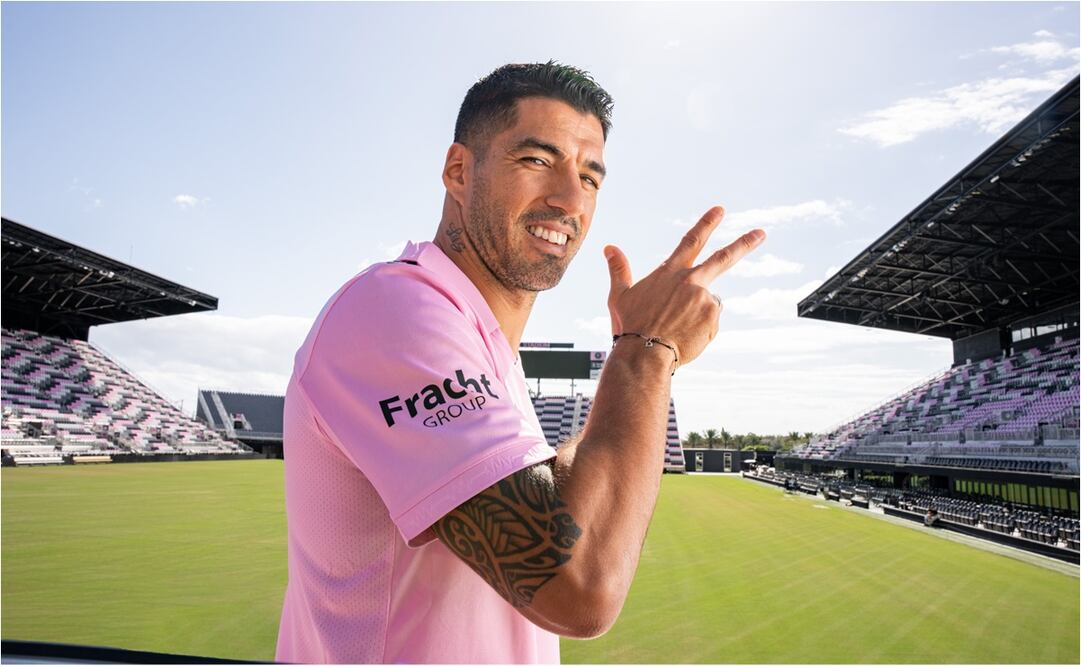 Luis Suárez en su nueva casa. FOTO: InterMiamiFC