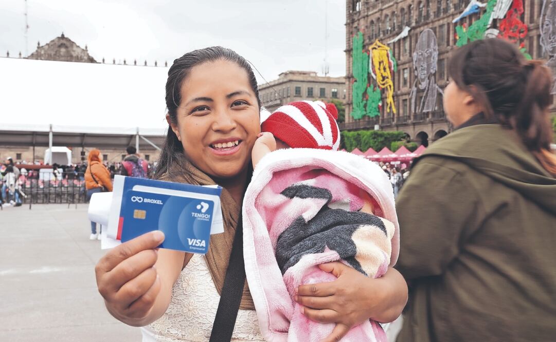 Este miércoles, 19 mil nuevos beneficiarios recibieron su apoyo Desde la Cuna. Foto Especial