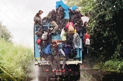 “Para pasar miserias, mejor en nuestros pueblos”