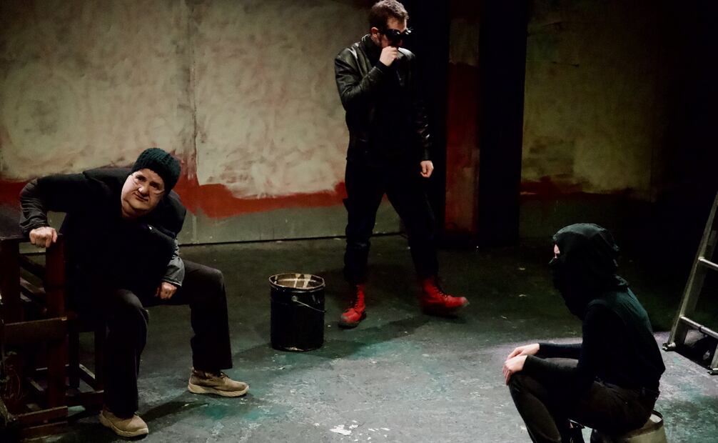 9 de octubre de 2023. Ciudad de México. Aspectos de la obra "Amor y Rabia" en el Teatro El Milagro. Foto: Germán Espinosa/EL UNIVERSAL.