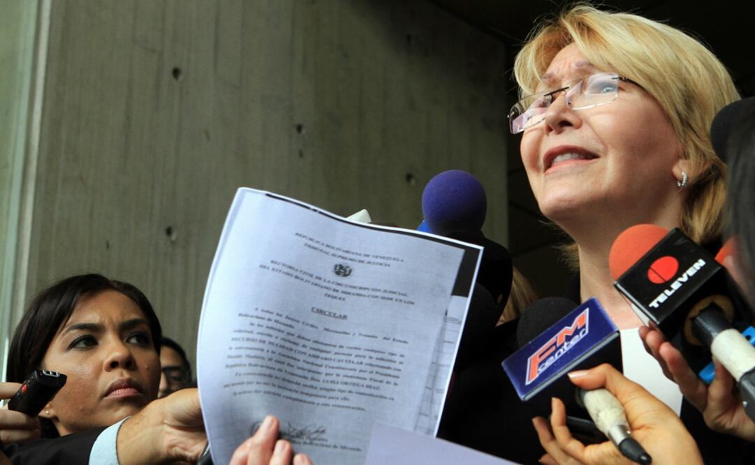 La fiscal general de Venezuela, Luisa Ortega (Foto: Xinhua)