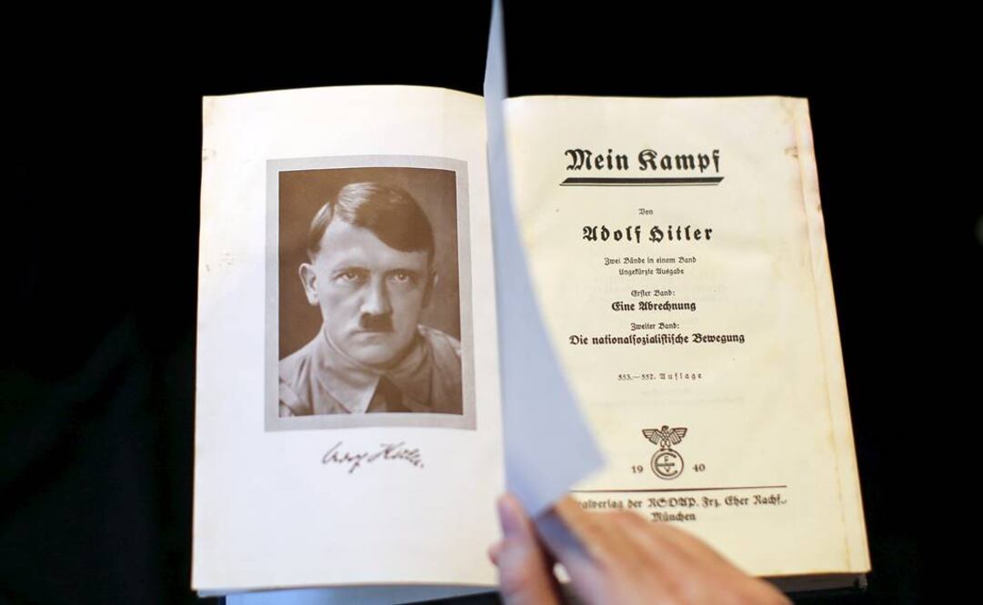 Las ventas de Mein Kampf supusieron una quinta parte de las alcanzadas con la trilogía de los libros que están en la base de las grandes tragedias del siglo XX. FOTO: Archivo.