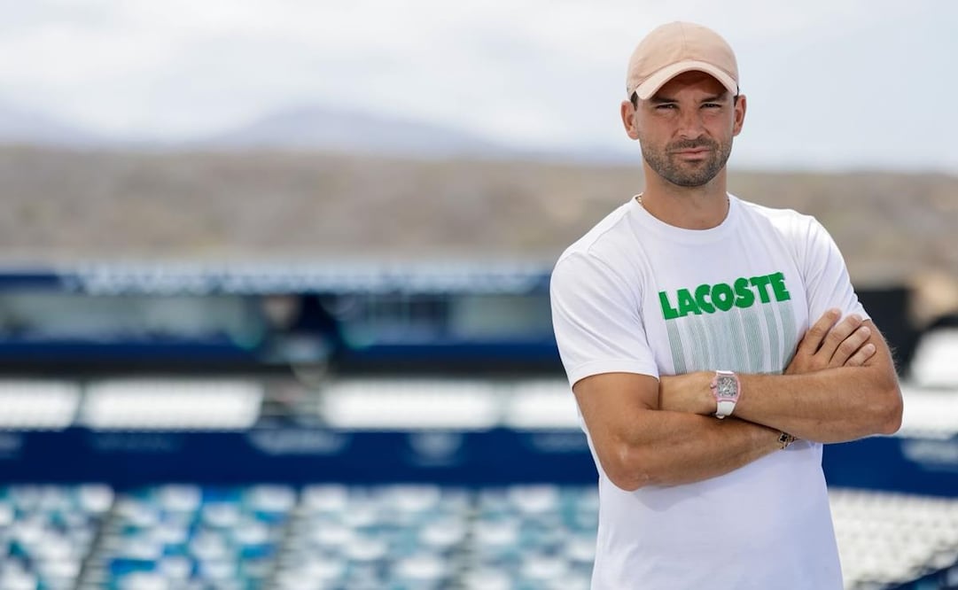 Grigor Dimitrov se baja del Abierto de Los Cabos / Foto: Cortesía Abierto de Los Cabos