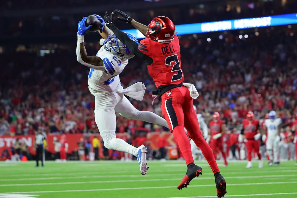 Detroit visitó a Texas en el Sunday Night Football / Foto: AFP