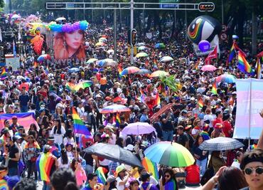 Inicia recorrido de la 41 marcha por el orgullo gay en CDMX