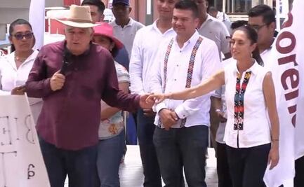 La vamos a seguir apoyando: “Pepín” López a simpatizantes de Sheinbaum