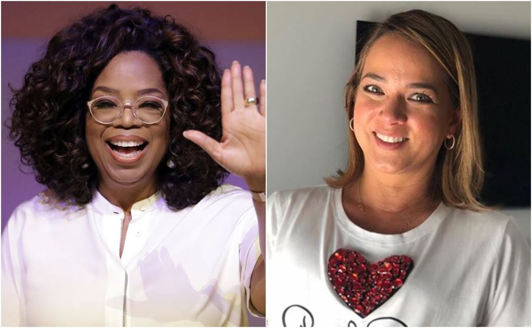 Oprah Winfrey y Adamari López. Foto: Archivo/Instagram