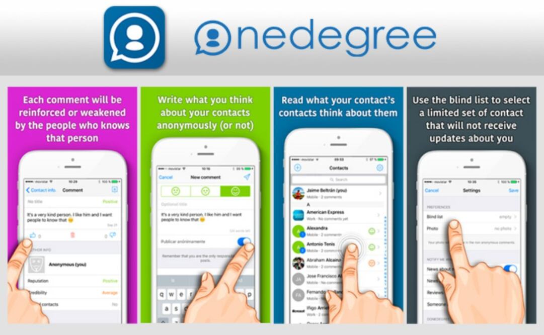 Si una persona es de fiar o no, y si goza de credibilidad suficiente es lo que busca desvelar esta aplicación