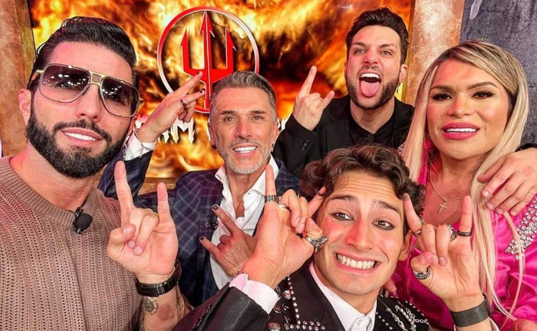 El team infierno llegó a la final de "La casa de los famosos México". Foto: Captura de pantalla "Hoy".