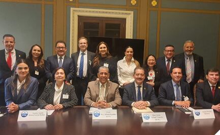 Se reúnen senadores mexicanos con Caucus Hispano del Congreso de EU; dialogan propuesta de impuesto a remesas