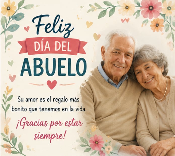 Imágenes para compartir este 28 de agosto, Día del Abuelo. Foto: Creada con IA