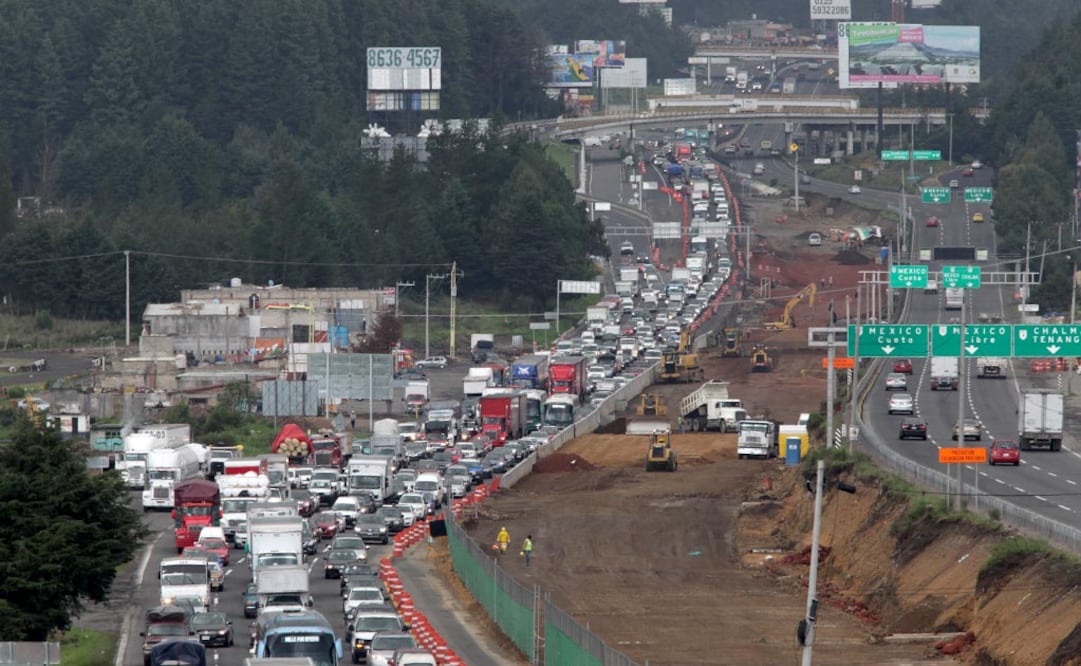 Cientos de autos se quedaron atorados en la zona. Foto: Archivo