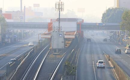 Amanece contaminado el Valle de México