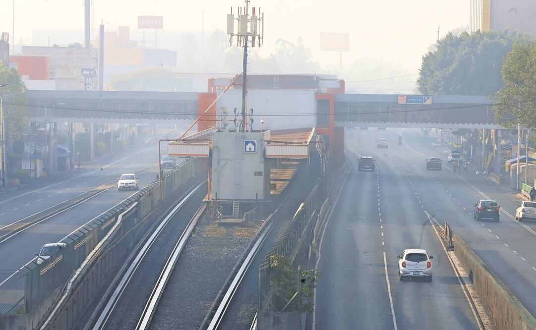 Amanece contaminado el Valle de México