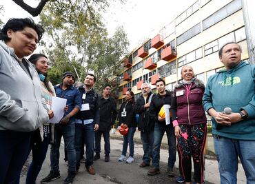 Anuncian reforzamiento en Multifamiliar Tlalpan