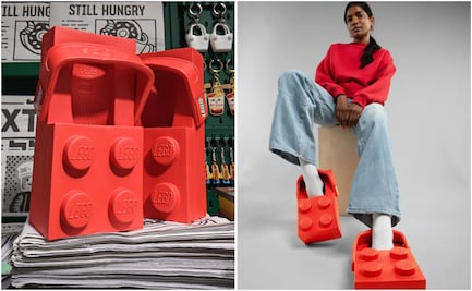 Crocs lanza colaboración con LEGO; así se ve el modelo inspirado en el juego de bloques