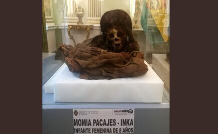 EU devuelve momia de una niña inca a Bolivia