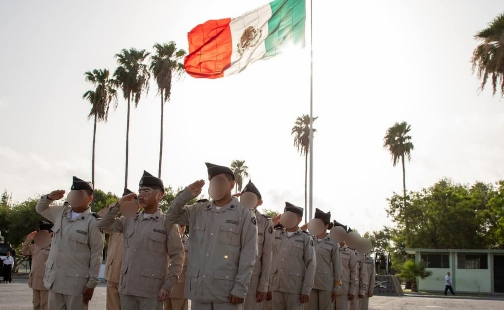 Colegio de Reynosa, Tamaulipas dejará de ser militarizado; cambiará su nombre tras orden educativa.
Foto: Especial.