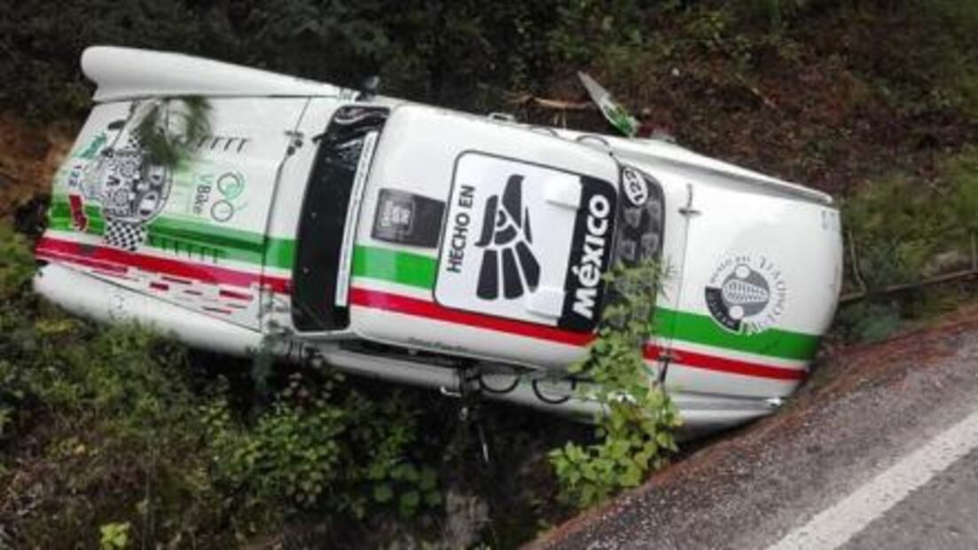 Tres accidentes sin lesionados graves ha registrado Carrera Panamericana en Oaxaca