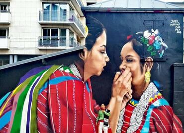 Indigenous artist won't paint in Europe because of the lack of support