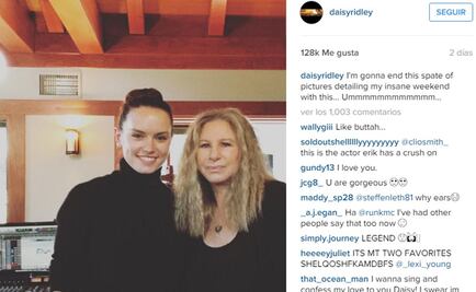 Barbra Streisand grabará canción con Daisy Ridley