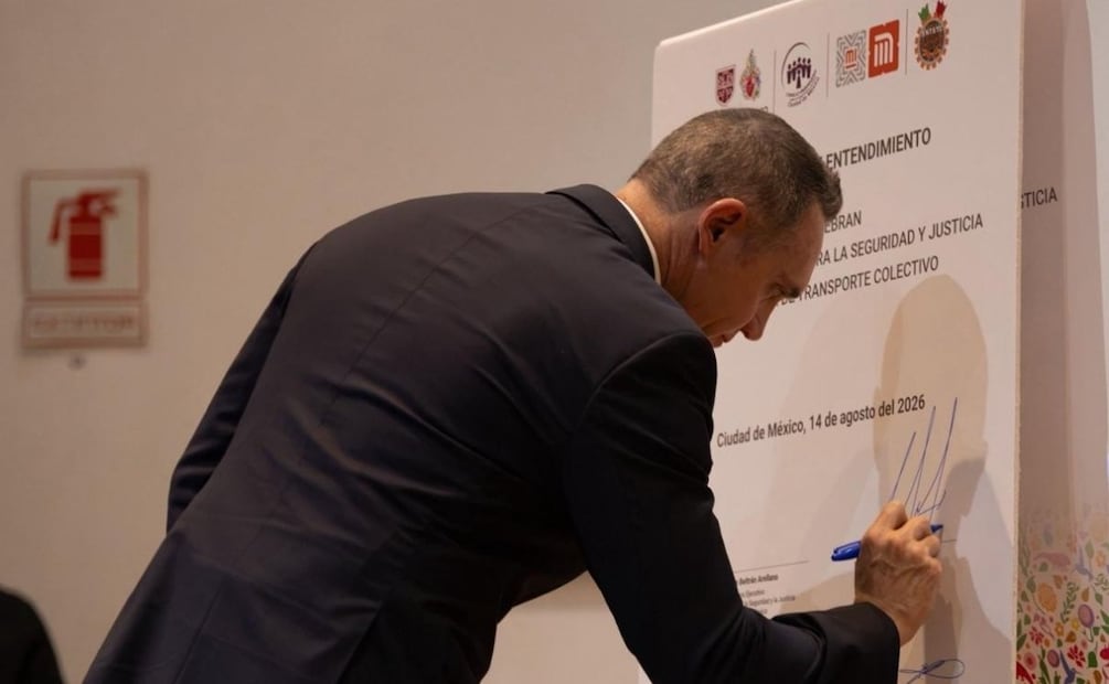 El director general del STC, Adrián Rubalcava, destacó que el convenio con el Consejo Ciudadano permitirá fortalecer el programa Salvemos Vidas. | Foto: Especial.