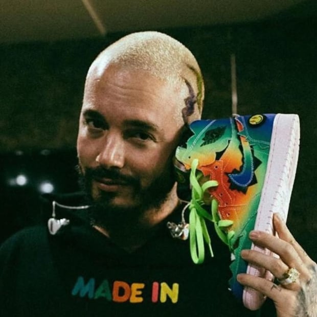 J Balvin x Jordan Brand. Foto: Instagram @innvictusmx