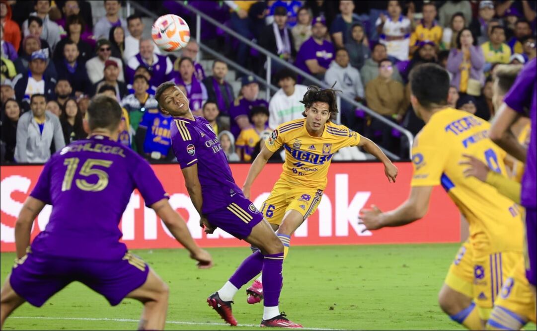 TIGRES EMPATÓ Y AVANZÓ EN SU VISITA AL ORLANDO CITY - FOTO: @TigresOficial