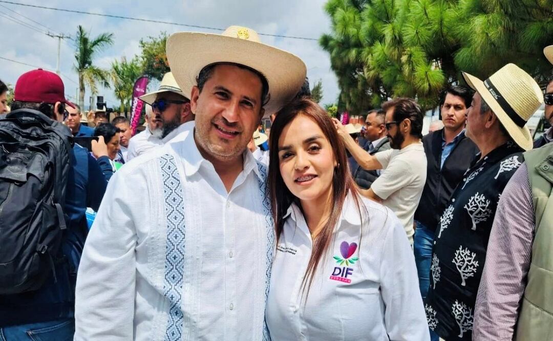 Perfilan a Grecia Quiroz como alcaldesa sustituta de Uruapan tras el asesinato de su esposo, Carlos Manzo. Foto: Redes sociales