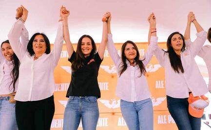 Jóvenes y mujeres, prioridad de candidata de MC a diputada local, Alejandra Puente