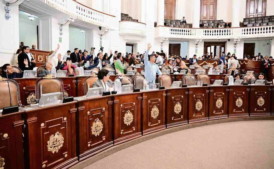 Los diputados locales también analizarán las seis iniciativas de reforma que envió la jefa de Gobierno, Clara Brugada, sobre seguridad y cuidados. Foto: Archivo EL UNIVERSAL