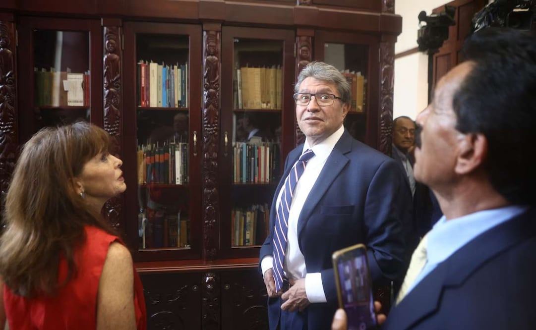 Inauguración de la Biblioteca Porfirio Muñoz Ledo en la Antigua Garita de San Lázaro. Foto: Gabriel Pano/EL UNIVERSAL