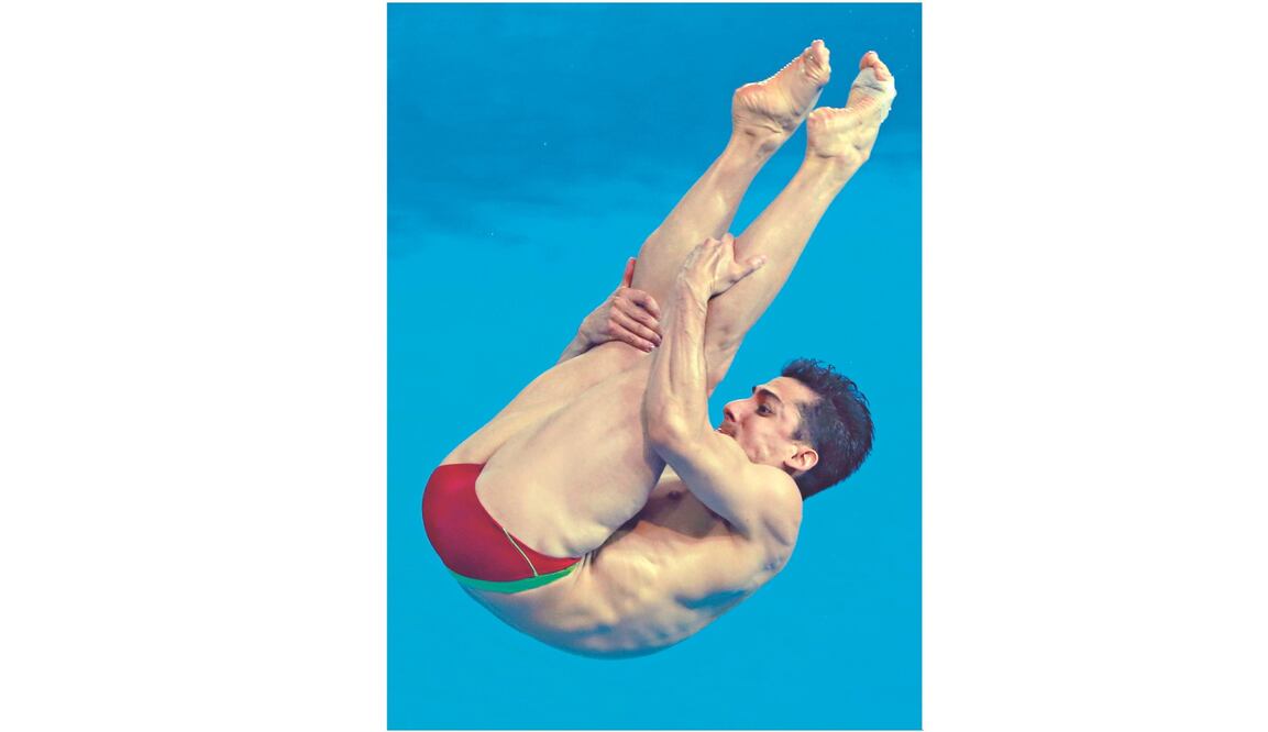 El yucateco es primero en el ranking mundial FINA en trampolín 3 metros (ERNESTO PÉREZ M. IMAGO7)