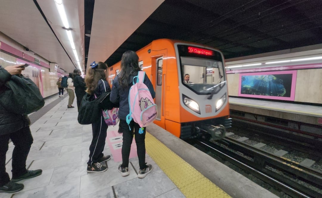 Regreso a clases aumentara afluencia en el metro. Foto: especial