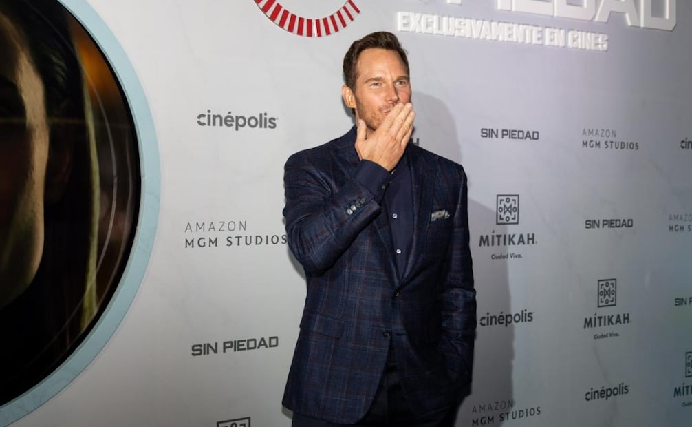 Alfombra roja y premier de la película "Sin Piedad", con la presencia de los actores Chris Pratt y Kali Reis. Foto: Hugo Salvador / EL UNIVERSAL