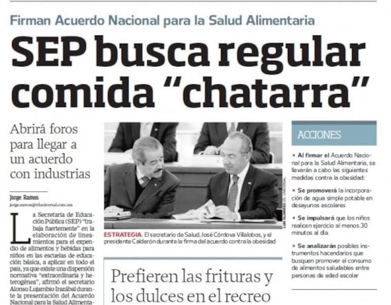 Los orígenes de la obesidad en México