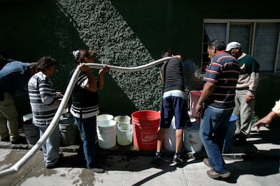 Aplican plan para surtir agua en 4 delegaciones