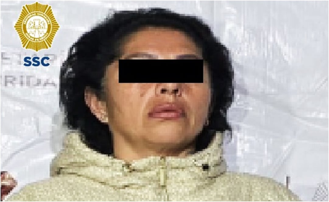 Detienen en Iztapalapa a "La Gaby". Foto: Especial