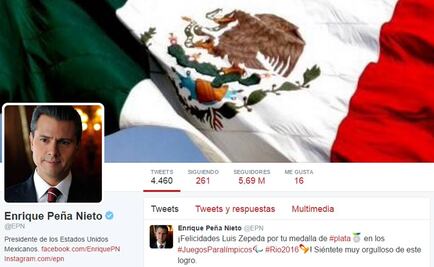 EPN a Luis Zepeda: Siéntete muy orgulloso de este logro