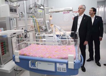 Alfredo del Mazo inaugura nuevo edificio del hospital materno infantil del ISSEMyM