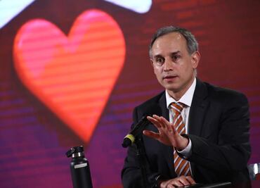 López-Gatell registra oxigenación de 97%, su evolución es favorable: SSa