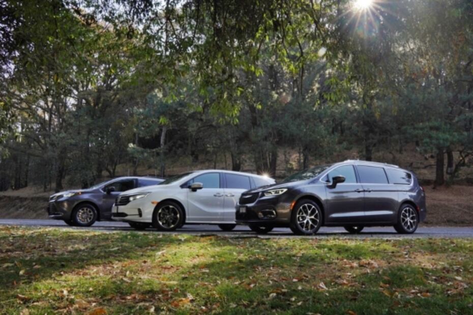 A prueba: Honda Odyssey vs Toyota Sienna vs Chrysler Pacifica