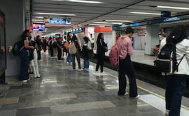Lluvias ralentizan servicio del Metro; aplican marcha de seguridad en cinco líneas