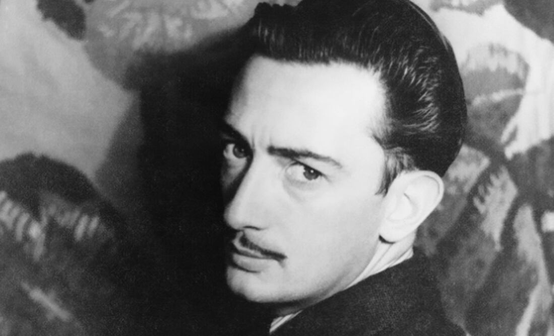 El artista Salvador Dalí. Foto: Carl Van Vechten (1880–1964)/Wikidata de la Biblioteca del Congreso.