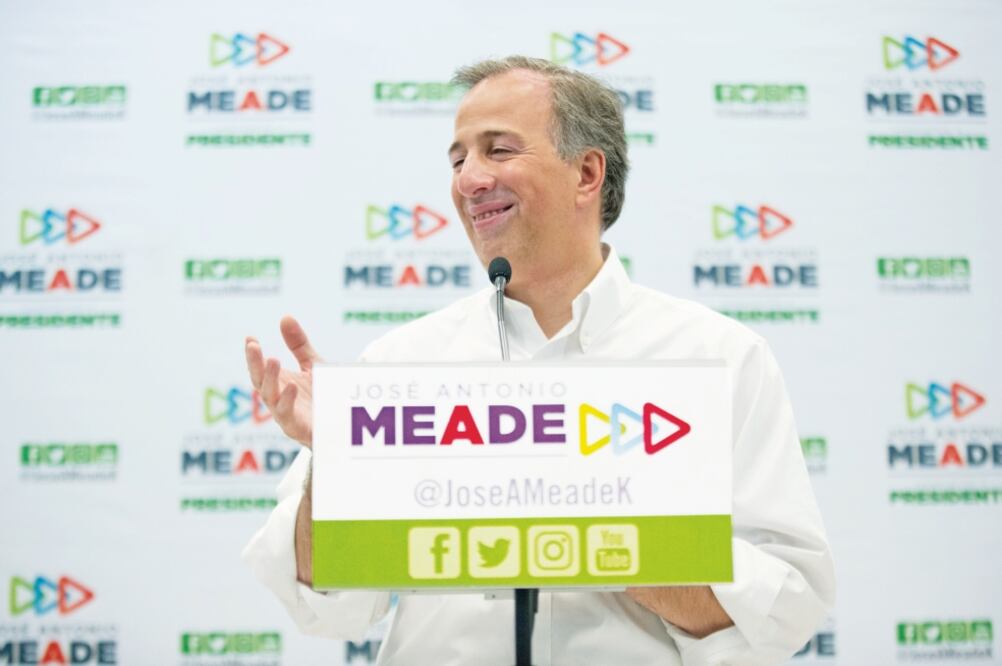 José Antonio Meade pidió a sus oponentes no tener miedo y explicar de dónde ha surgido su patrimonio, pues de cara a la elección es un tema serio (GERMÁN ESPINOSA. EL UNIVERSAL)