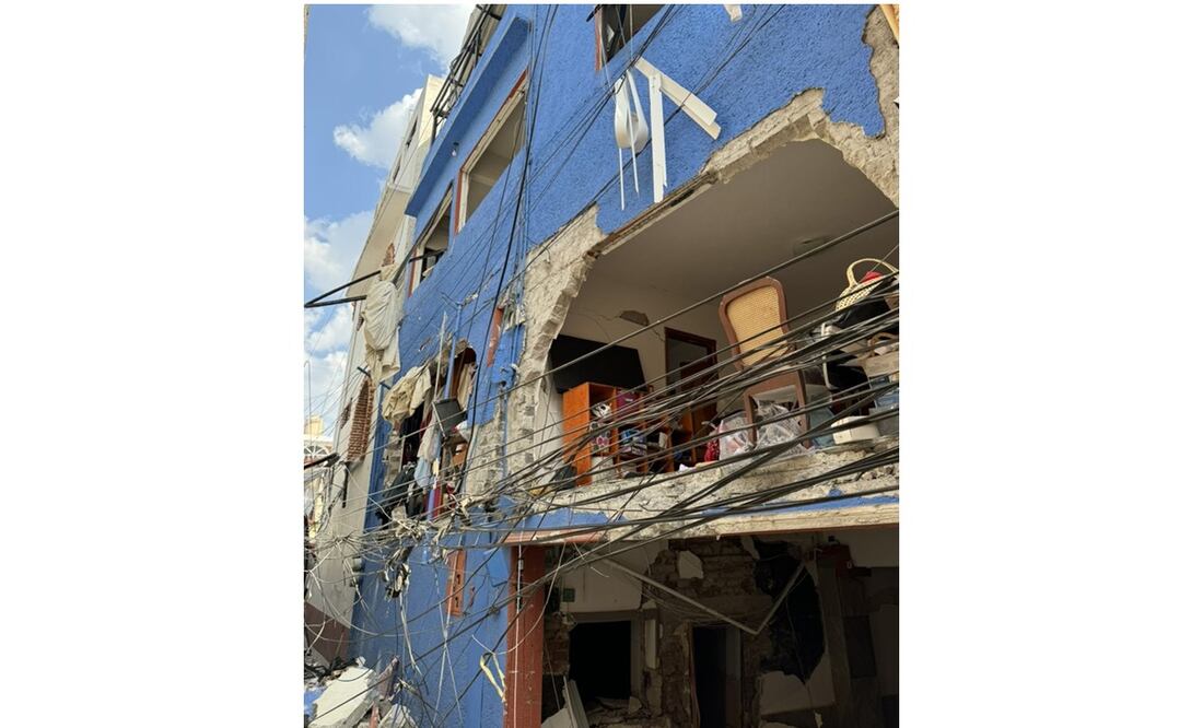 La tarde de este sábado 21 de septiembre de 2024, ocurrió una fuerte explosión por acumulación de gas en una casa de la alcaldía Coyoacán. Foto: X (@neoliberalover)