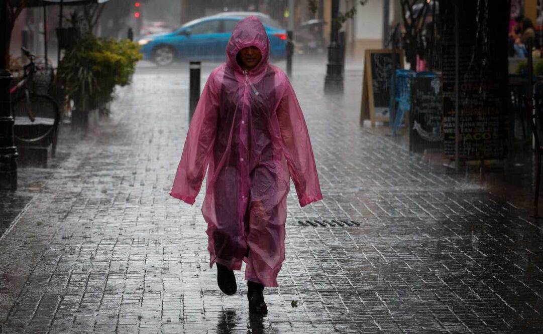 Activan Alerta Amarilla por fuertes lluvias y granizo en toda la CDMX, así como rachas de viento. Foto: Diego Simón Sánchez/ EL UNIVERSAL
